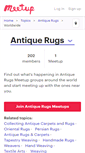 Mobile Screenshot of antique-rugs.meetup.com