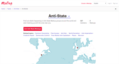 Desktop Screenshot of anti-state.meetup.com