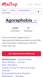 Mobile Screenshot of agoraphobia.meetup.com