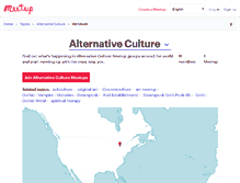 Tablet Screenshot of alternative-culture.meetup.com