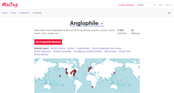 Desktop Screenshot of anglofilo.meetup.com