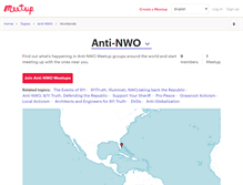 Tablet Screenshot of anti-nwo.meetup.com