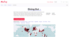 Desktop Screenshot of adventures-in-dining.meetup.com