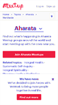 Mobile Screenshot of aharata.meetup.com