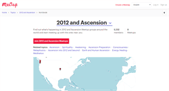 Desktop Screenshot of 2012-and-ascension.meetup.com