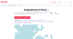 Desktop Screenshot of anglophones-in-paris.meetup.com