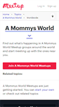 Mobile Screenshot of a-mommys-world.meetup.com