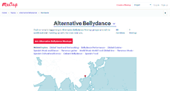 Desktop Screenshot of alternative-bellydance.meetup.com
