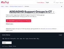 Tablet Screenshot of add-adhd-support-groups-in-ct.meetup.com