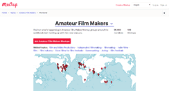 Desktop Screenshot of amateur-film-makers.meetup.com