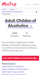 Mobile Screenshot of adult-childen-of-alcoholics.meetup.com