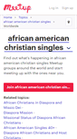 Mobile Screenshot of african-american-christian-singles.meetup.com