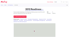 Desktop Screenshot of 2012-readiness.meetup.com