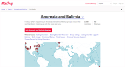 Desktop Screenshot of anorexia-and-bulimia.meetup.com