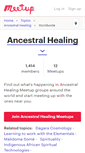 Mobile Screenshot of ancestral-healing.meetup.com