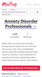 Mobile Screenshot of anxietypro.meetup.com
