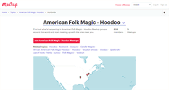 Desktop Screenshot of american-folk-magic-hoodoo.meetup.com