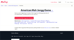 Desktop Screenshot of american-mah-jongg-game.meetup.com