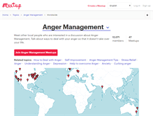 Tablet Screenshot of antiaggressionstraining.meetup.com