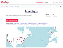 Tablet Screenshot of anarchy.meetup.com