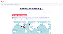 Desktop Screenshot of anxiety-support-group.meetup.com