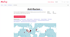 Desktop Screenshot of anti-racism.meetup.com