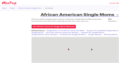 Desktop Screenshot of african-american-single-moms.meetup.com