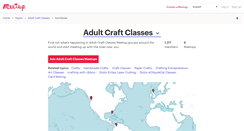 Desktop Screenshot of adult-craft-classes.meetup.com