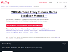 Tablet Screenshot of 209-manteca-tracy-turlock-ceres-stockton-merced.meetup.com