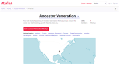 Desktop Screenshot of ancestor-veneration.meetup.com