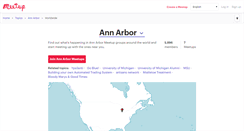 Desktop Screenshot of ann-arbor.meetup.com