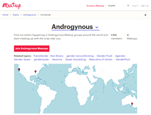 Tablet Screenshot of androgynous.meetup.com