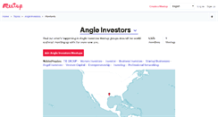 Desktop Screenshot of angle-investors.meetup.com