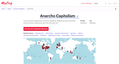 Desktop Screenshot of anarcho-capitalism.meetup.com