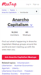 Mobile Screenshot of anarcho-capitalism.meetup.com