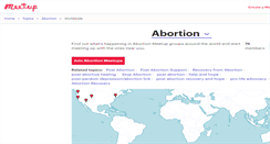 Desktop Screenshot of abortion.meetup.com
