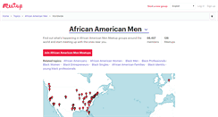 Desktop Screenshot of african-american-men.meetup.com