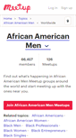 Mobile Screenshot of african-american-men.meetup.com