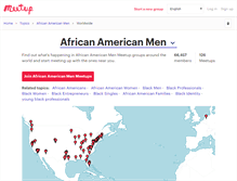 Tablet Screenshot of african-american-men.meetup.com