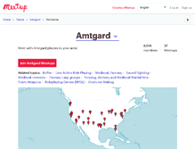 Tablet Screenshot of amtgard.meetup.com