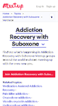 Mobile Screenshot of addiction-recovery-with-suboxone.meetup.com