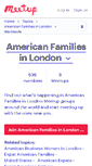 Mobile Screenshot of american-families-in-london.meetup.com