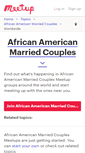 Mobile Screenshot of african-american-married-couples.meetup.com