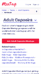 Mobile Screenshot of adult-capoeira.meetup.com