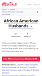 Mobile Screenshot of african-american-husbands.meetup.com