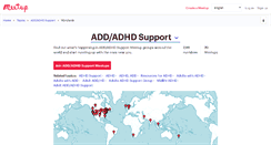 Desktop Screenshot of add-adhd-support.meetup.com