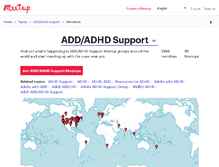 Tablet Screenshot of add-adhd-support.meetup.com
