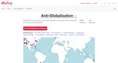 Desktop Screenshot of anti-globalizzazione.meetup.com