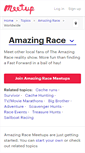 Mobile Screenshot of amazingrace.meetup.com