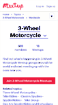Mobile Screenshot of 3-wheel-motorcycle.meetup.com